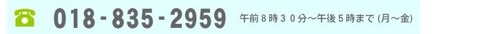 東海林印刷ケアタッチ電話番号018-835-2959